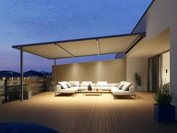 Pergola bioclimatique